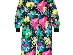 Комбинезон текстильный с полиуретановым покрытием для девочек