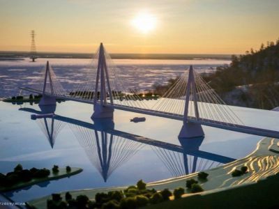 Работы в русле реки Лены для строительства моста в Якутии начнутся в следующем году