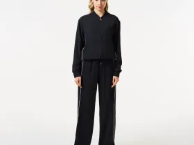 Женские спортивные брюки Lacoste широкого кроя