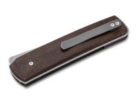 Складной нож Boker Sanjo, сталь VG-10, рукоять микарта, коричневый