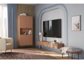 Стеллаж Блест 2-89x210 Терракотовый