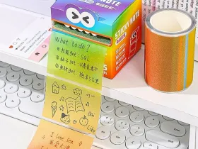 Блок стикеров для заметок Languo, 7х5 см, 105 листов, ассорти