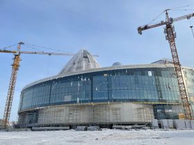 Высотные работы ​ведутся в Арктическом центре эпоса и искусств