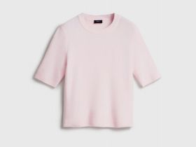 Джемпер с коротким рукавом, Розовый