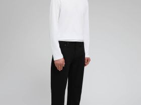 Джинсы straight fit