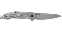 Полуавтоматический складной нож Kershaw Terran, сталь 8Cr13MoV, рукоять нержавеющая сталь