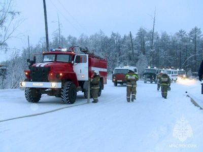 Мужчина погиб при пожаре в Олекминском районе