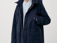 Утепленная парка с капюшоном