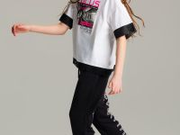 Фуфайка трикотажная для девочек (футболка)