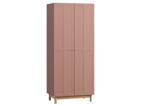 Распашной шкаф Виклу 2-90x210 Розовый
