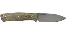 Нож с фиксированным клинком LionSteel B35, сталь Sleipner, рукоять Green canvas micarta