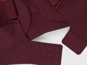 Бесшовный бюстгальтер с формованными чашками, Фиолетовый