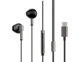 Проводная стерео-гарнитура WIWU Earbuds EB316 Type-C (черный)