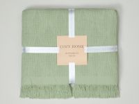 Покрывало Вафля/Cialda, зеленое