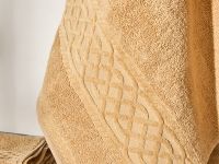 Полотенце махровое Констанца/Costanza, горчица