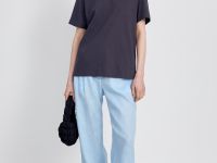 Футболка из мерсеризованного хлопка с коротким рукавом