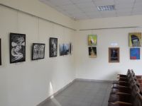 Выставочный зал Октябрьского историко-краеведческого музея им. А. П. Шокурова