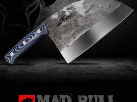 Сербский нож (топорик) Samura MAD BULL, сталь AUS-8, рукоять G10