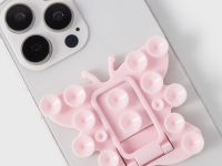 Розовый держатель для телефона в форме бабочки Глория Джинс