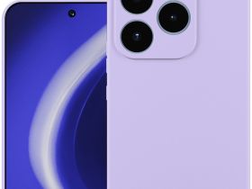 Клип-кейс Krutoff Silicone для realme 15T 5G Фиолетовый