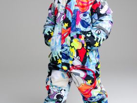 Зимний комбинезон из мембранной ткани для мальчика