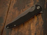 Складной нож CJRB Briar, сталь D2, рукоять G10, Black