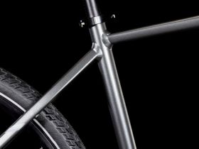 Дорожный велосипед Cube Nature SLX, год 2025, цвет Серый-Зеленый, ростовка 23