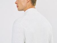 Базовый джемпер с воротником-стойкой, Серый