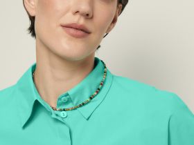 Рубашка с коротким рукавом из хлопка