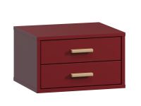 Тумба прикроватная подвесная Ивейн 6-42x25 Бургундский