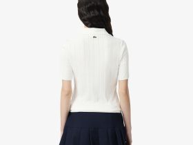 Женское поло Lacoste приталенного кроя L.12.D