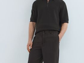 Брюки из вискозы, Коричневый