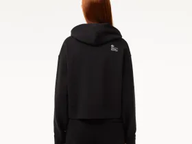 Женская толстовка Lacoste свободного кроя с капюшоном