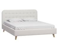 Кровать Динс 180 Букле Молочный