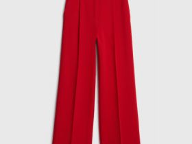 Прямые брюки, Красный