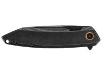 Нож складной Ruike P831S-SB, сталь 14C28N, рукоять сталь, черный