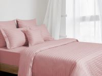 Постельное белье Нежно-розовый/Soft pink, страйп-сатин