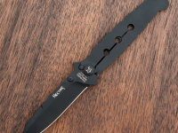 Складной нож Fox Hector, сталь N690, рукоять нержавеющая сталь, чёрный