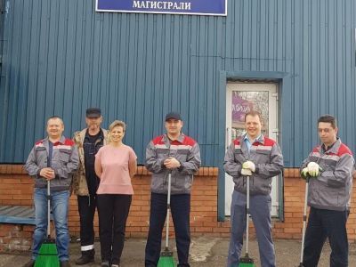 Участие в городском субботнике коллектива ООО «Ассоциация строителей АЯМ»