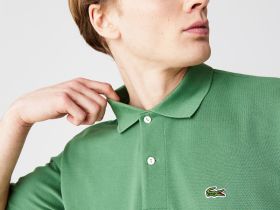 Мужское поло Lacoste L1212 классического кроя