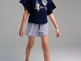 Шорты трикотажные для девочек, 2 шт в комплекте