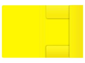 Папка на резинке Berlingo "Soft Touch" А4, 600 мкм, желтая