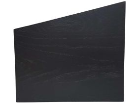 Подставка настольная магнитная для 8 ножей Woodinhome KS004SOBL, дуб, черный