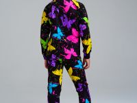 Термокомплект трикотажный для девочек: брюки, толстовка для эпизодического использования