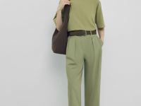 Базовая футболка оверсайз, Зеленый