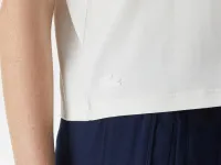 Женская хлопковая футболка Lacoste