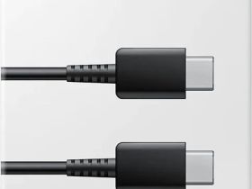 Кабель Samsung EP-DA705BBEGWW USB-C / USB-C 1 м Чёрный