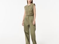 Женская короткая рубашка Lacoste без рукавов