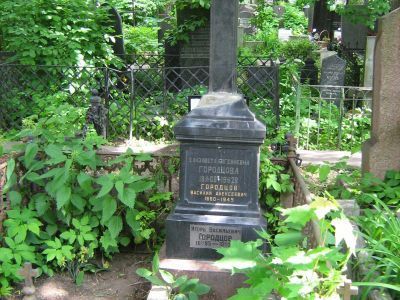 Могила Городцова Василия Алексеевича (1860-1945)