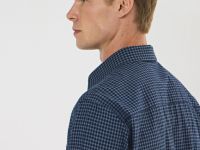 Рубашка в клетку, Синий